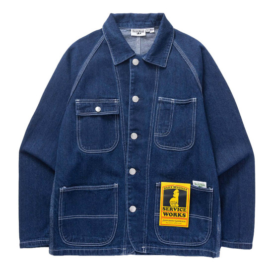 Service Works Unisex jacket Denim Coverall 2.0